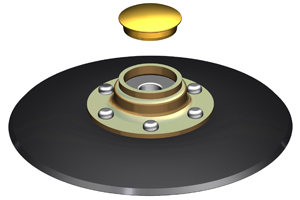 08026KJDN - SEED DISC ASSY; 8.0X2.6X5/8