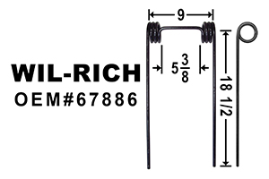 67886 - HARROW SPNG TINE; WIL-RICH