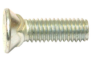 CZPBL716-112 - 7/16-14 X 1-1/2 ZINC PLOW BOLT