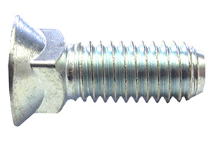 CZPBL716-114 - 7/16-14 X 1-1/4 ZINC PLOW BOLT